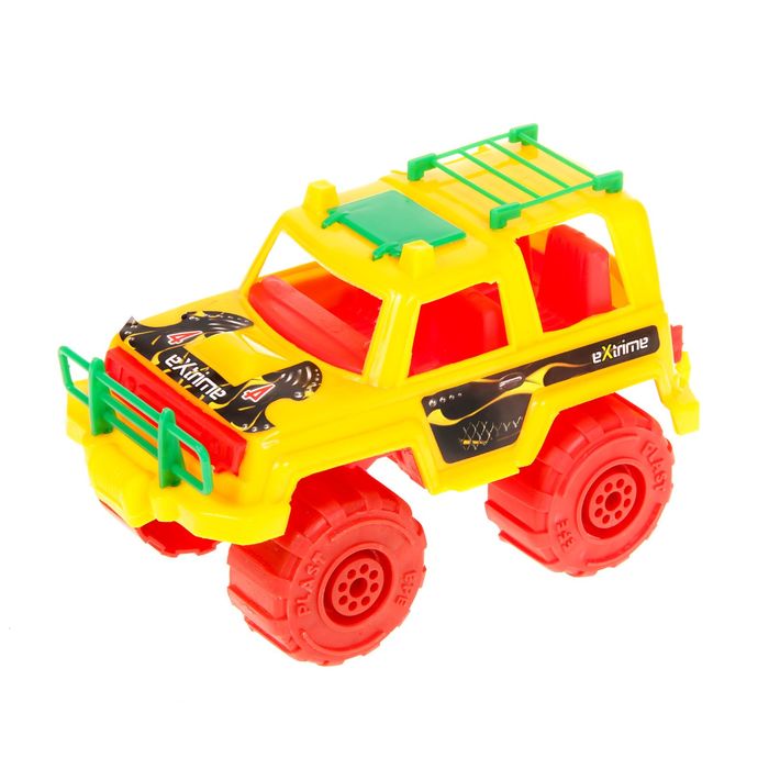 Детская машинка "Джип цветной" микс