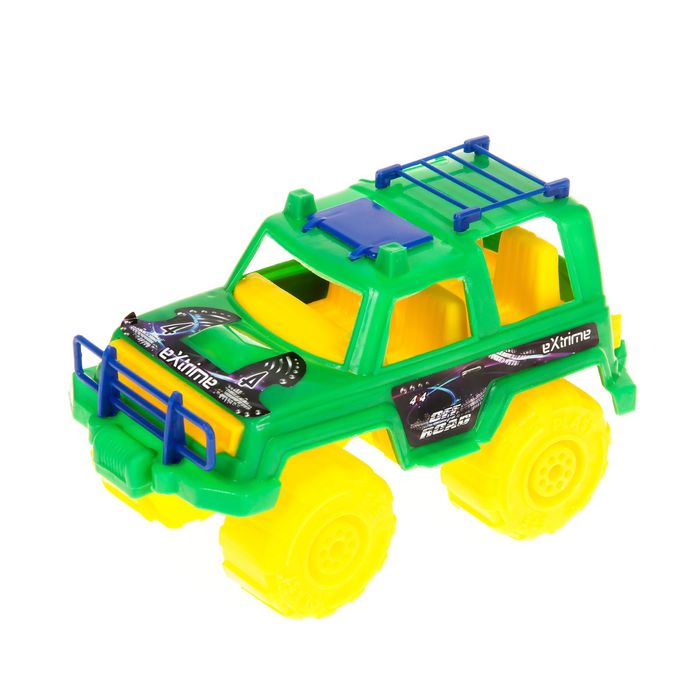 Детская машинка "Джип цветной" микс