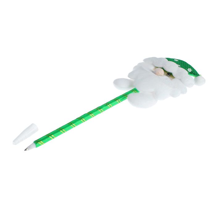 Ручка "Дедушка Мороз", в колпаке