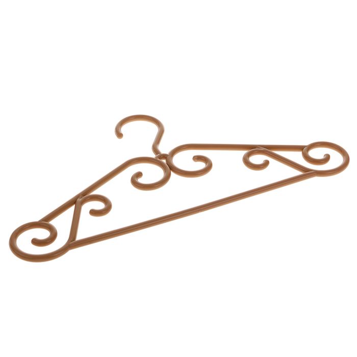 Вешалка-плечики детская, размер 30-34 "Узор", цвет МИКС