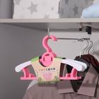 Вешалка-плечики для одежды детская, раздвижная «Мишка», размер 30-34, цвет МИКС - Фото 5