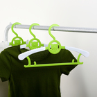 Вешалка-плечики для одежды детская, раздвижная «Мишка», размер 30-34, цвет МИКС - Фото 2