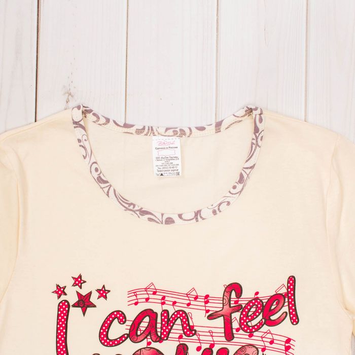 Пижама женская (футболка, шорты) Ассорти-2 цвет ассорти, р-р 44