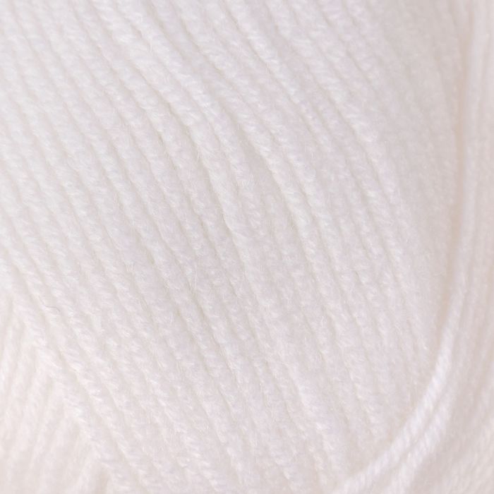 Пряжа "Atlantic" 40% шерсть, 60% акрил 245м/100гр (1251 белый)