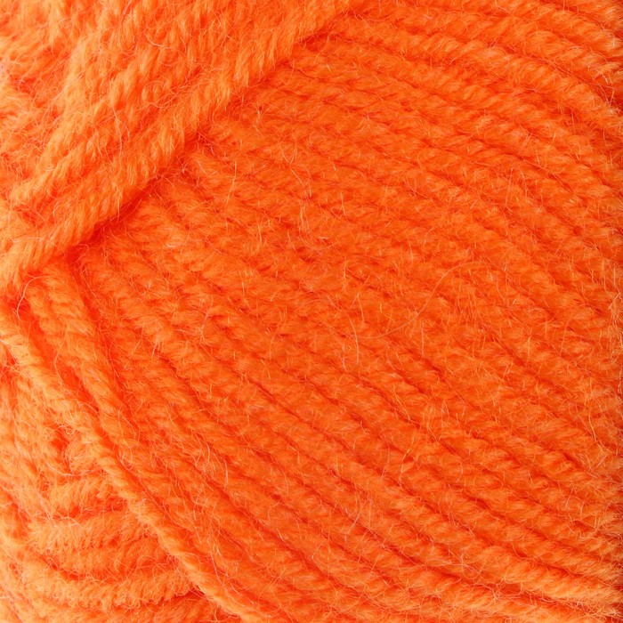 Пряжа "Bambino marvel" 25% шерсть, 75% акрил 130м/50гр (9006 оранжевый)