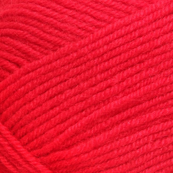 Пряжа "Bambino marvel" 25% шерсть, 75% акрил 130м/50гр (9004 красный)