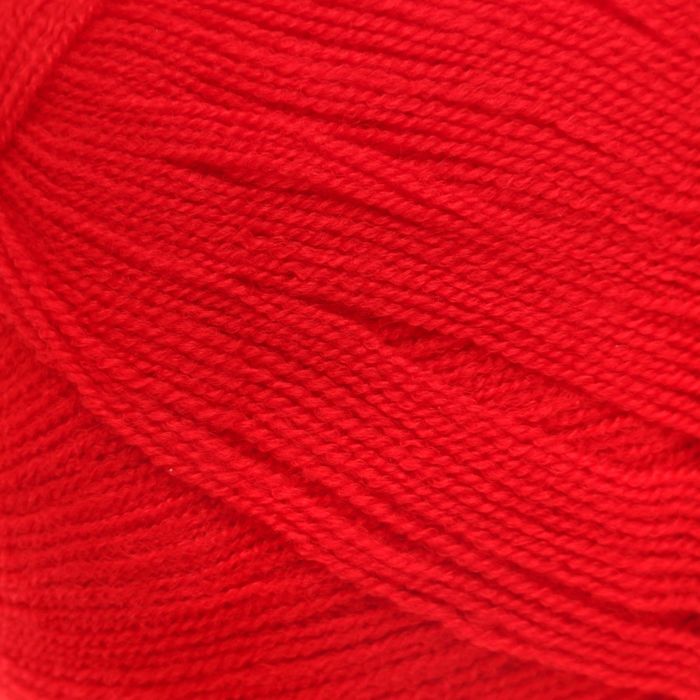 Пряжа "Bonbon Kristal" 100% акрил 473м/100гр (98211 красный)