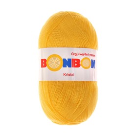

Пряжа "Bonbon Kristal" 100% акрил 475м/100гр (98217 желтый)