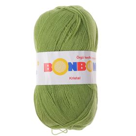 

Пряжа "Bonbon Kristal" 100% акрил 473м/100гр (98204 т. зеленый)