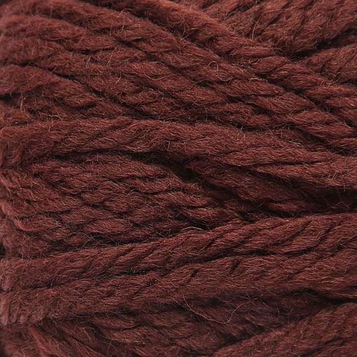 Пряжа "Jersey" 30% шерсть, 70% акрил 74м/100гр (1955 коричневый)