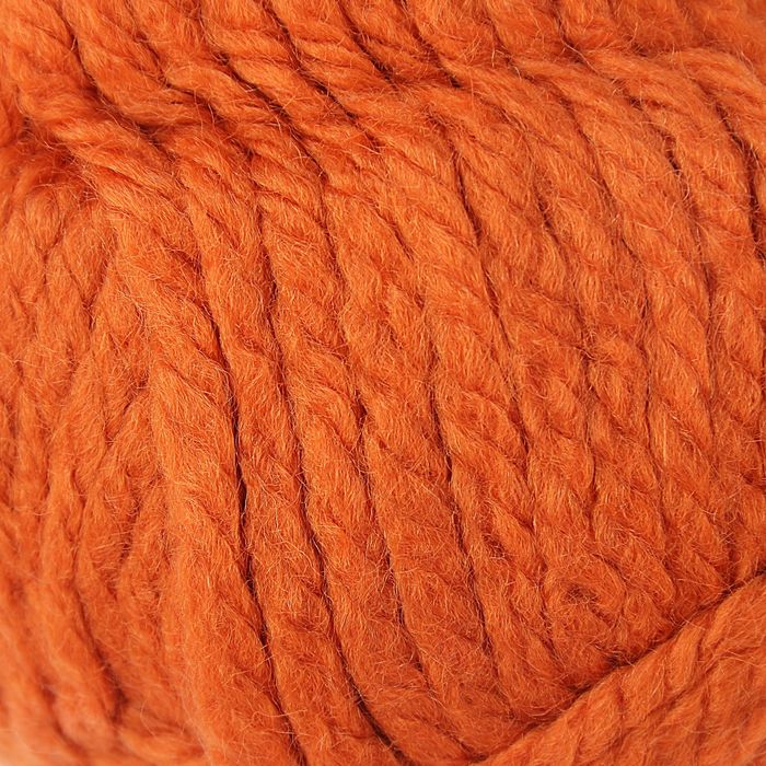 Пряжа "Jersey" 30% шерсть, 70% акрил 74м/100гр (1968 оранжевый)