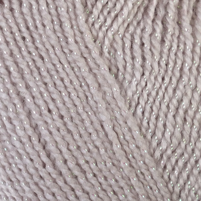 Пряжа "Lame Fine" 96% акрил, 4% люрекс 440м/100гр (3079 SE св.фиалка )