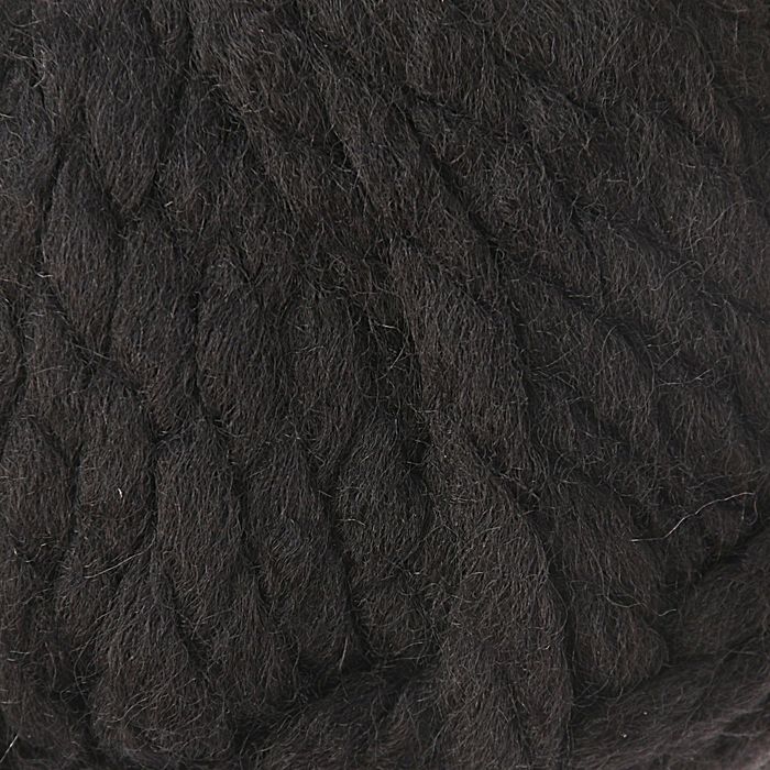 Пряжа "Lora" 80% акрил, 20% шерсть 35м/100гр (217 черный)