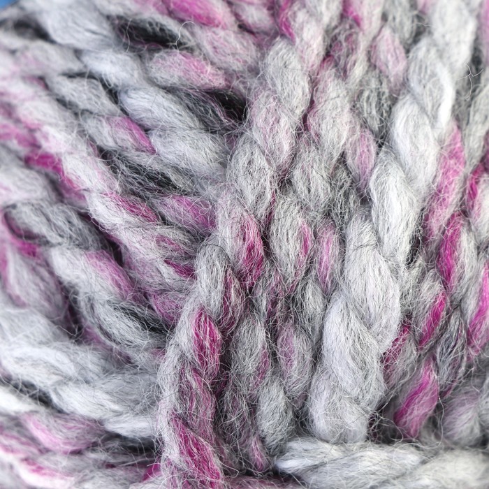 Пряжа "Spaghetti Effect" 25% шерсть, 75% акрил 60м/100гр (75535 сирен-сер)