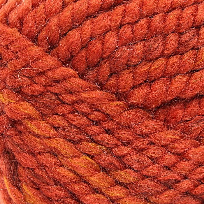 Пряжа "Spaghetti Effect" 25% шерсть, 75% акрил 60м/100гр (7793 терракот)