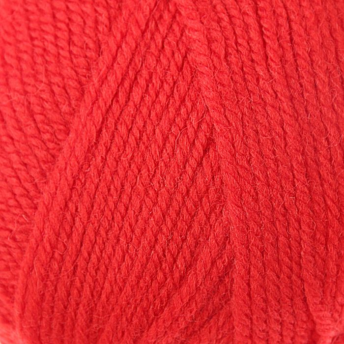 Пряжа "Super Excellence" 49% шерсть, 51% акрил 228м/100гр (86 красный)