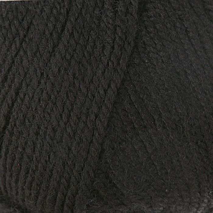Пряжа "Super Excellence" 49% шерсть, 51% акрил 228м/100гр (81 черный)