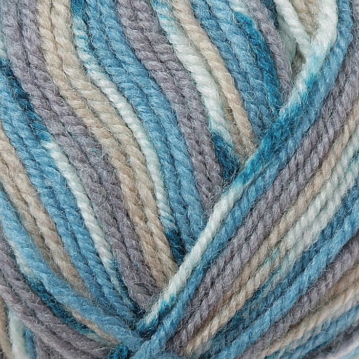 Пряжа "Super Excellence Effect" 49% шерсть, 51% акрил 228м/100гр (80881 принт)