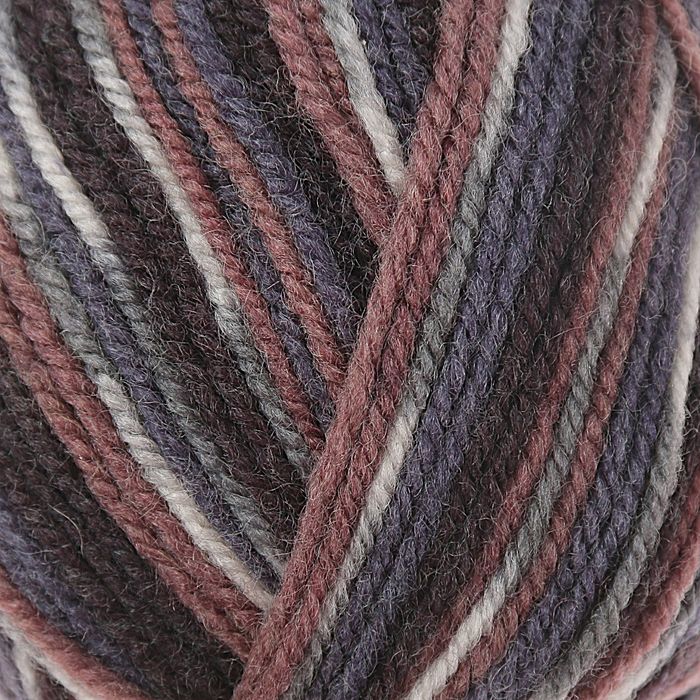 Пряжа "Super Excellence Effect" 49% шерсть, 51% акрил 228м/100гр (80357 принт)