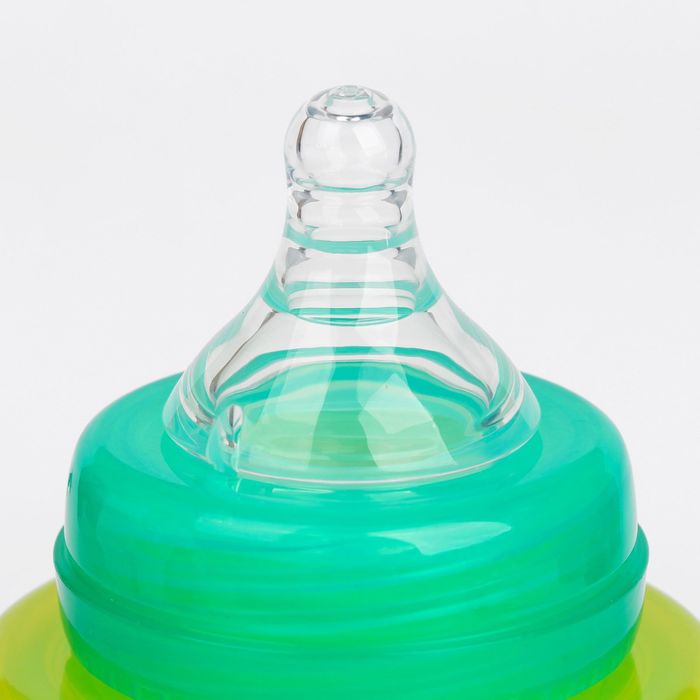 Поильник-стакан 2 в 1 с соской, 230 мл, от 9 мес., цвета МИКС