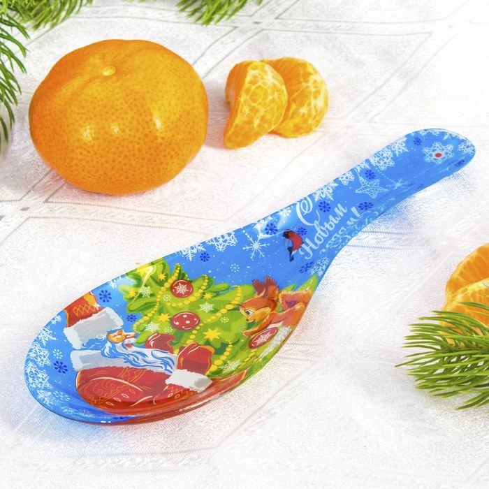 Подставка под ложку "Дед мороз"