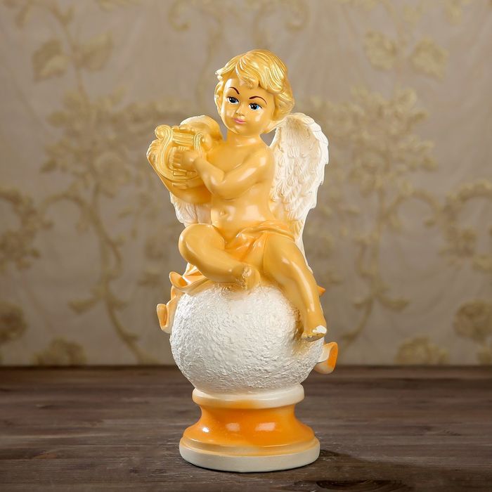 Статуэтка "Арфа" цветной