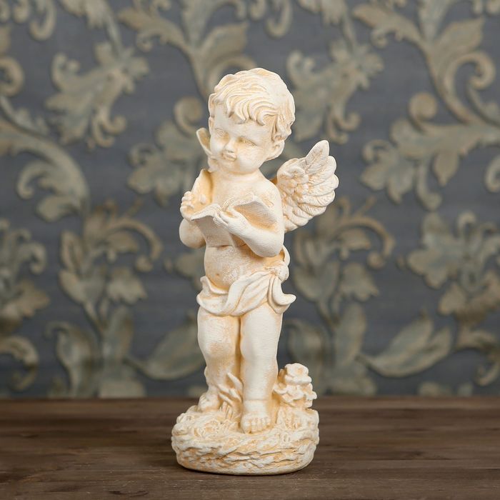 Статуэтка "Писарь" под камень, цвет песочный