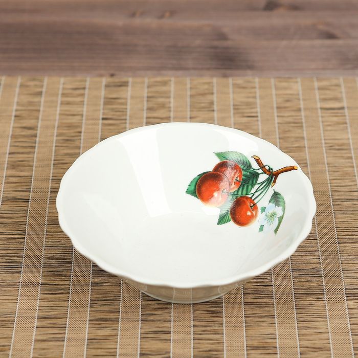 Салатник 0,35 л "Детский" вишня, деколь