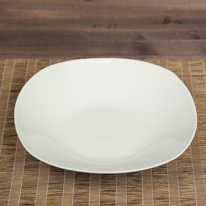 Тарелка d=24 см "Фруктовая" белая