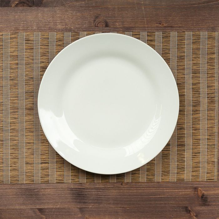 Тарелка d=27 см круглое, белое