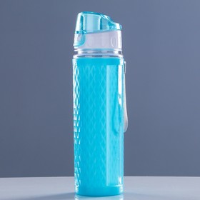 Бутылка для воды 600 мл, 24 х 6.5 см, микс от Сима-ленд