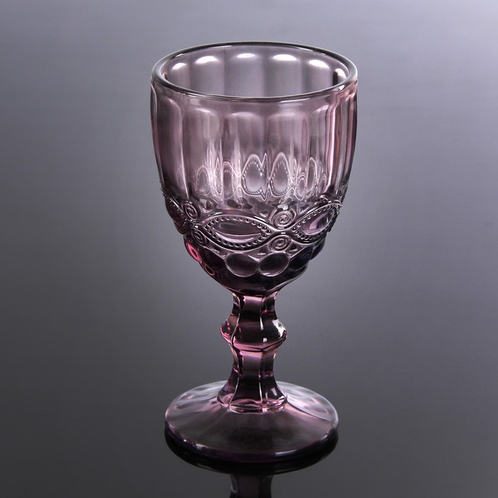 Бокал 350 мл "Ла-Манш", цвет розовый