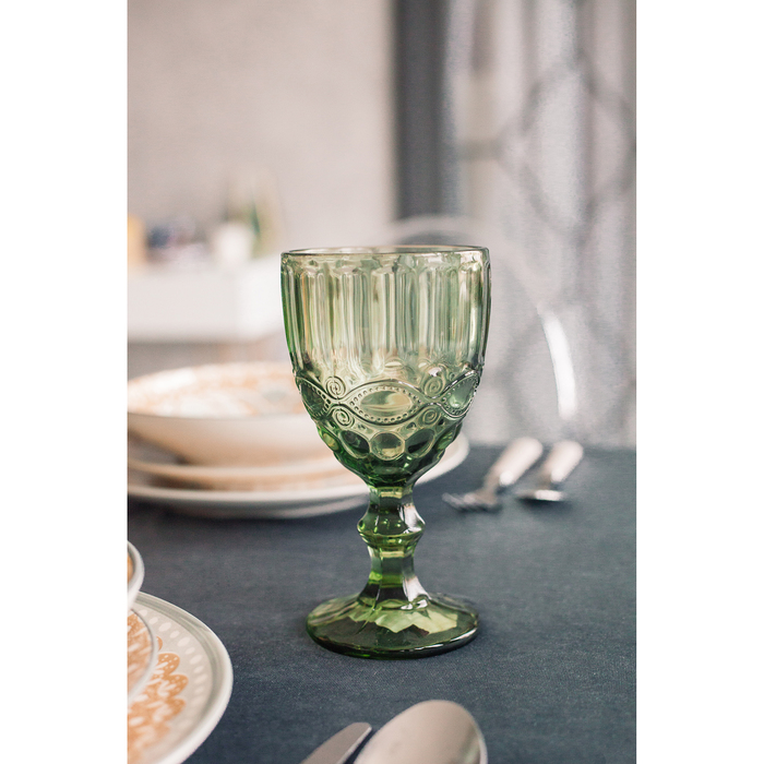 Бокал 350 мл "Ла-Манш", цвет зеленый