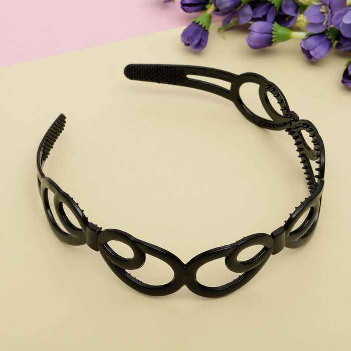 Ободок для волос "Классика" 2,8 см банты