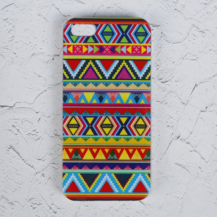 Чехол Luazon для iPhone 5/5S, орнамент MZF-0013