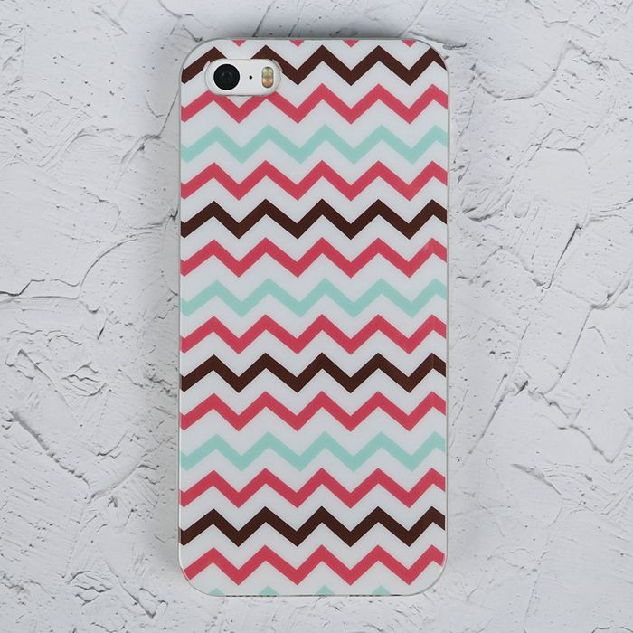 Чехол Luazon для iPhone 5/5S, орнамент MZF-0202