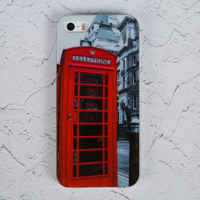 Чехол Luazon для iPhone 5/5S, Phone booth