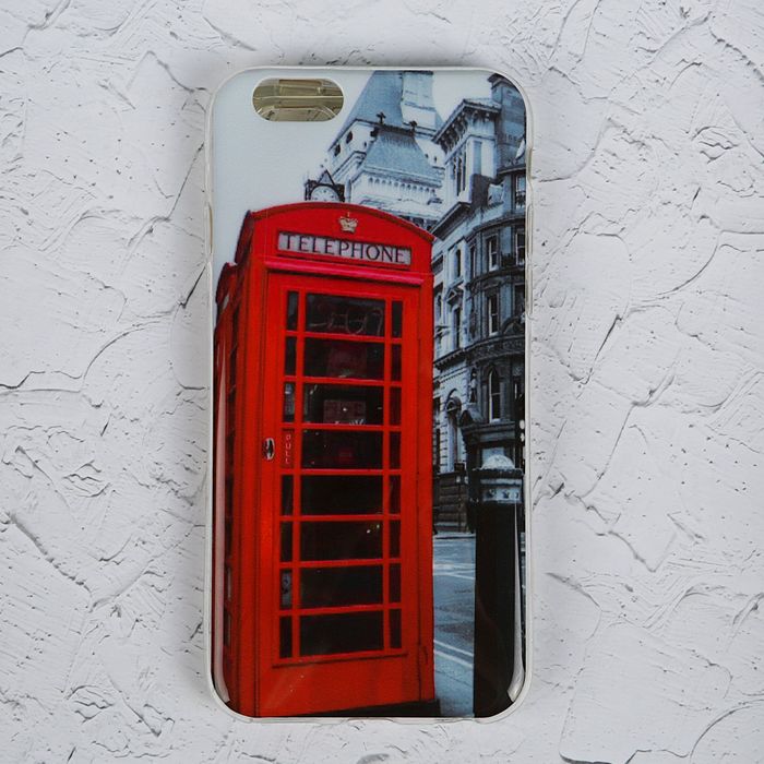 Чехол Luazon для iPhone 6/6S, Phone booth
