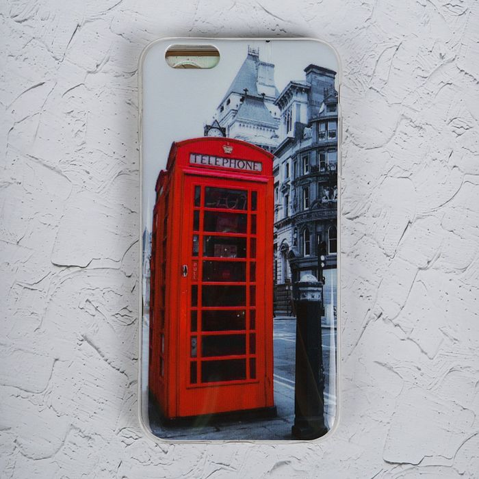 Чехол Luazon для iPhone 6 Plus, Phone booth