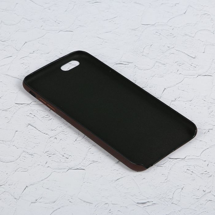 Чехол для iPhone 6 Plus, меняет цвет от температуры и прикосновения, коричнево-оранжевый