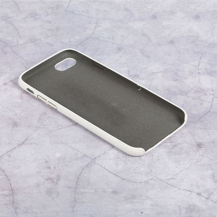 Чехол для iPhone 7, белый, под воздействием солнечного света меняет цвет на сиреневый