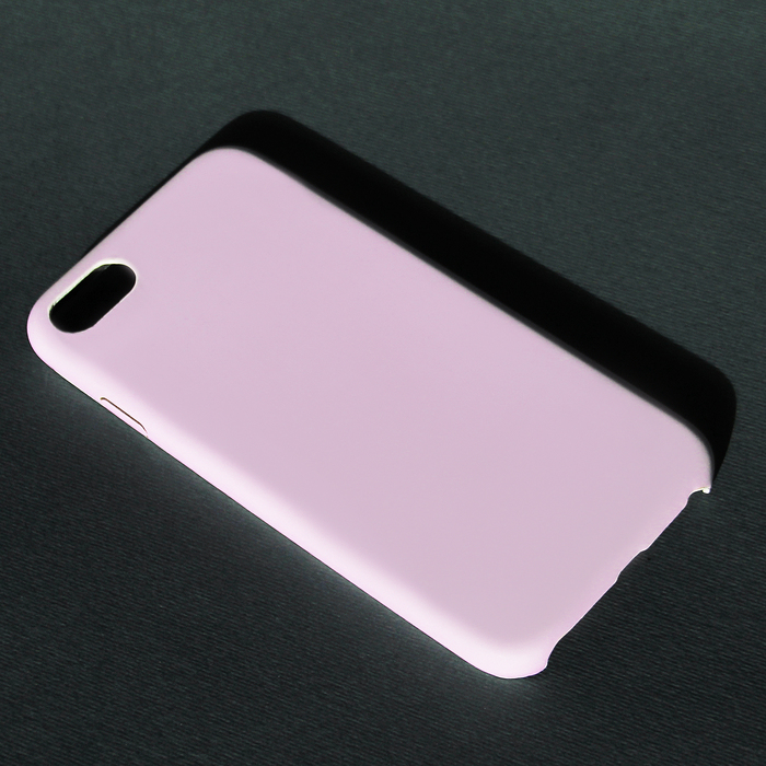 Чехол для iPhone 7, белый, под воздействием солнечного света меняет цвет на сиреневый