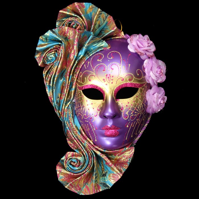 Маска интерьерная "Венецианская. Либерти" 50х35х14 см