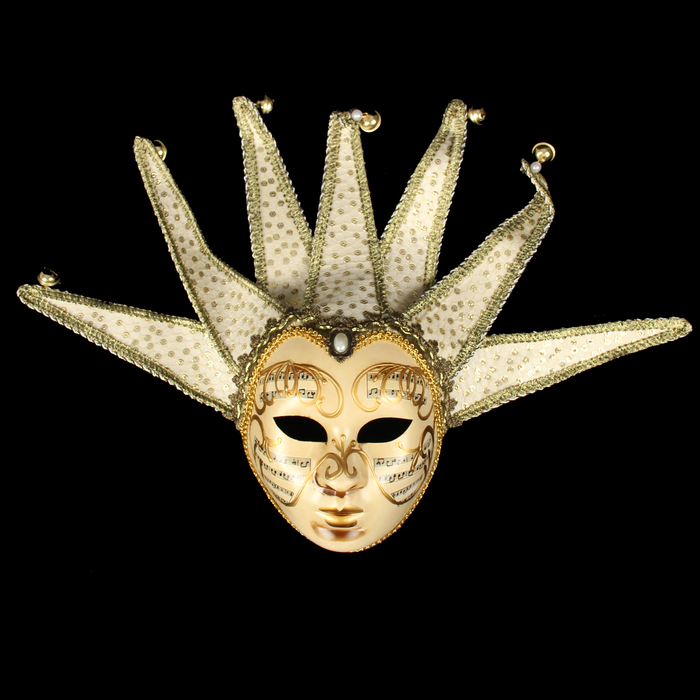 Маска интерьерная "Венецианская. Жоли" 32х40х14 см