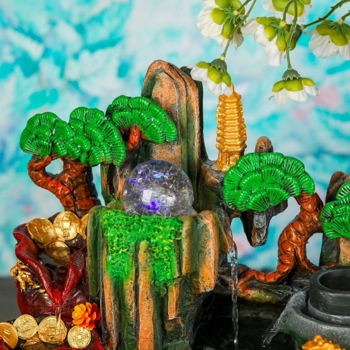 Фонтан "Путь к пагоде" 30х25х16 см