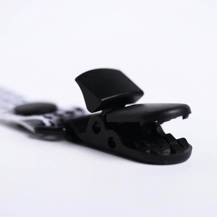 Держатель для пустышки, ниблера, на ленте, цвета МИКС