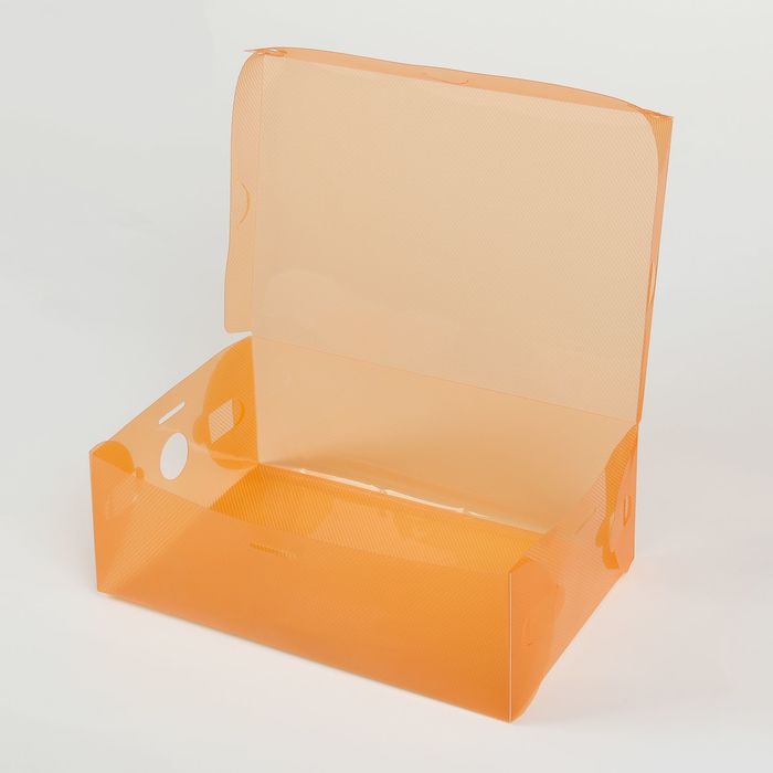 Короб для хранения 18х28х10 см, цвет оранжевый