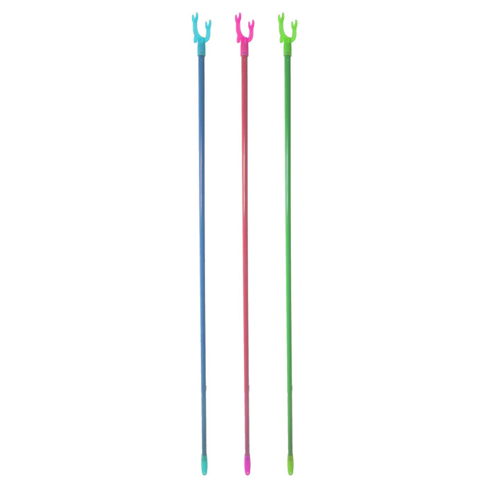 Съемник для одежды, труба в цвет вилки, L=145, вилка 5*5,5, цвет микс