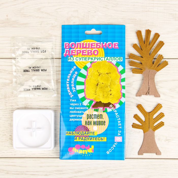 Набор для выращивания кристаллов "Волшебное деревце"