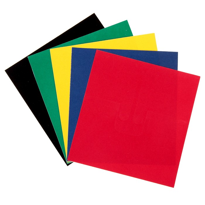 Бумага цветная бархатная самоклеящаяся А5, 5 листов, 5 цветов "Зебра"